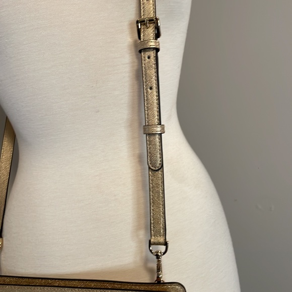 Michael Kors gold Crossbody staffino leather - Picture 4 of 15